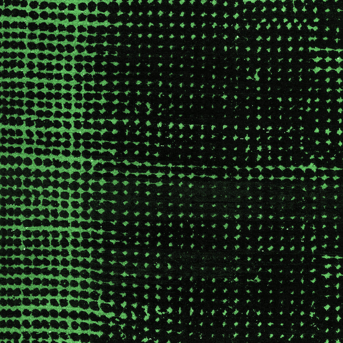 Machine Washable Abstract Emerald Green Modern Area Rugs, wshabs4397emgrn