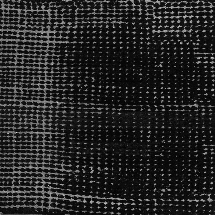 Square Abstract Gray Modern Rug, abs4397gry