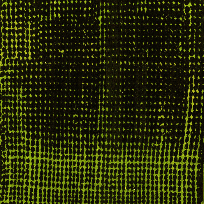 Square Abstract Yellow Modern Rug, abs4397yw