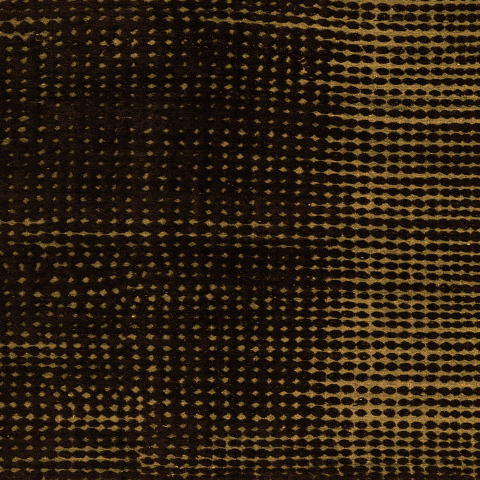 Square Abstract Orange Modern Rug, abs4398org