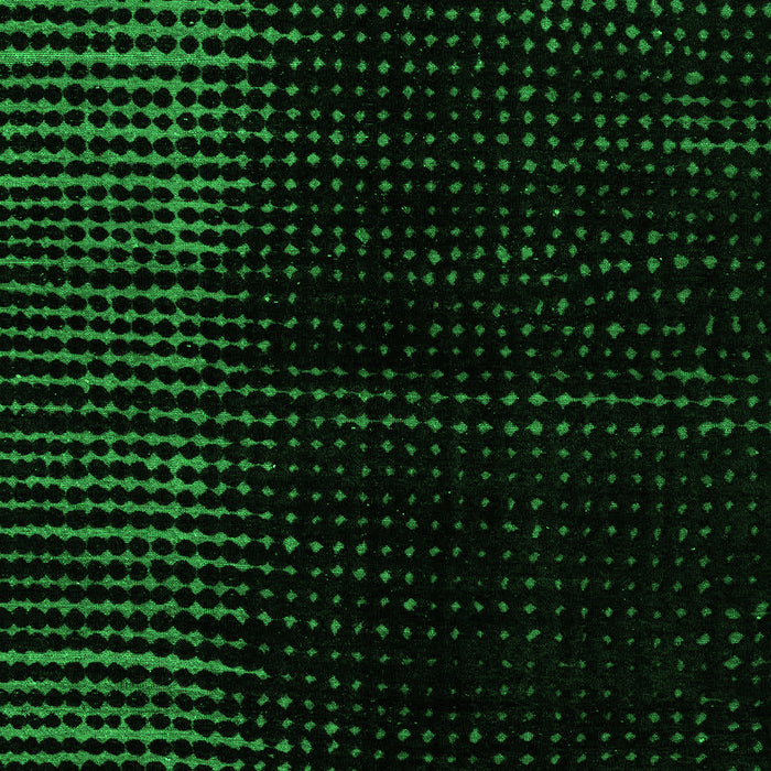 Abstract Green Modern Rug, abs4398grn