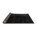 Sideview of Abstract Gray Modern Rug, abs4398gry