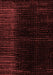 Abstract Red Modern Area Rugs