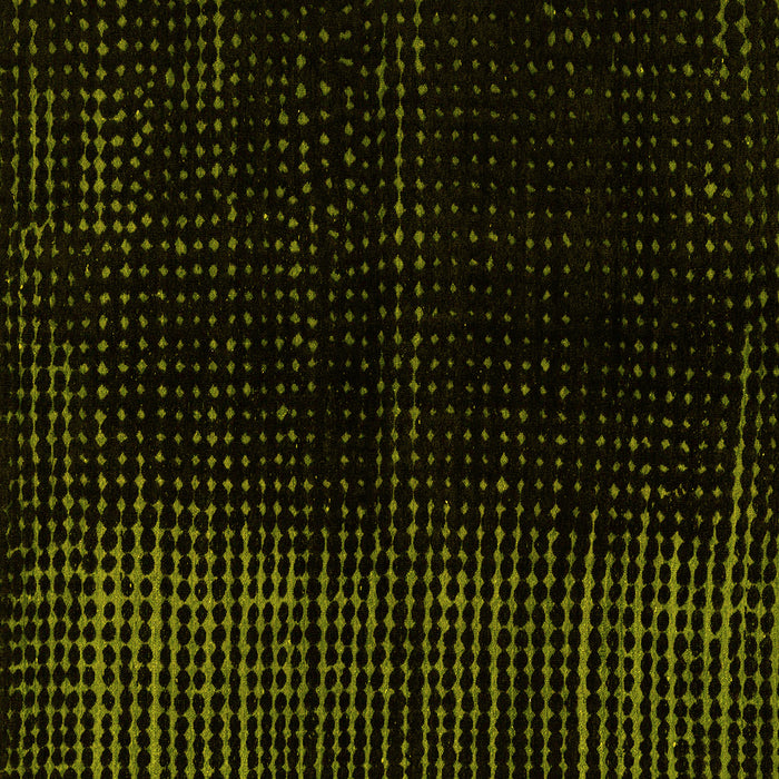 Square Abstract Yellow Modern Rug, abs4398yw