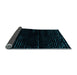 Sideview of Abstract Light Blue Modern Rug, abs4399lblu