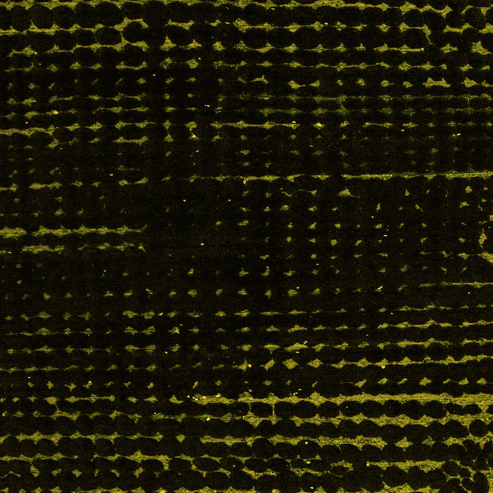 Machine Washable Abstract Yellow Modern Rug, wshabs4399yw