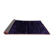 Sideview of Abstract Purple Modern Rug, abs4399pur