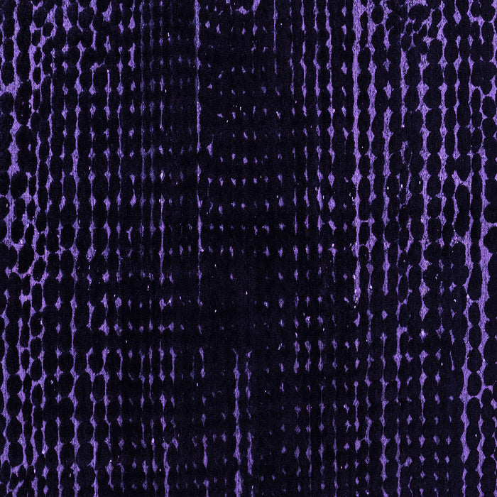 Square Machine Washable Abstract Purple Modern Area Rugs, wshabs4399pur