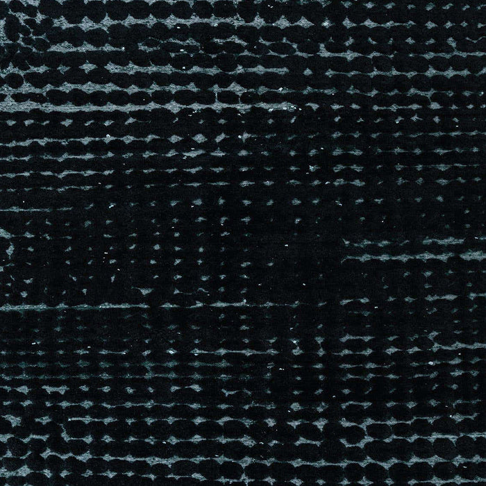 Abstract Dark Slate Gray Green Modern Rug, abs4399
