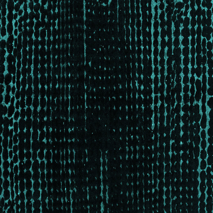 Square Machine Washable Abstract Turquoise Modern Area Rugs, wshabs4399turq