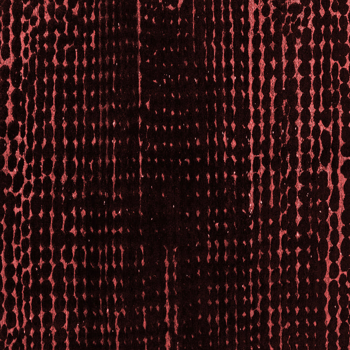 Abstract Red Modern Rug, abs4399red