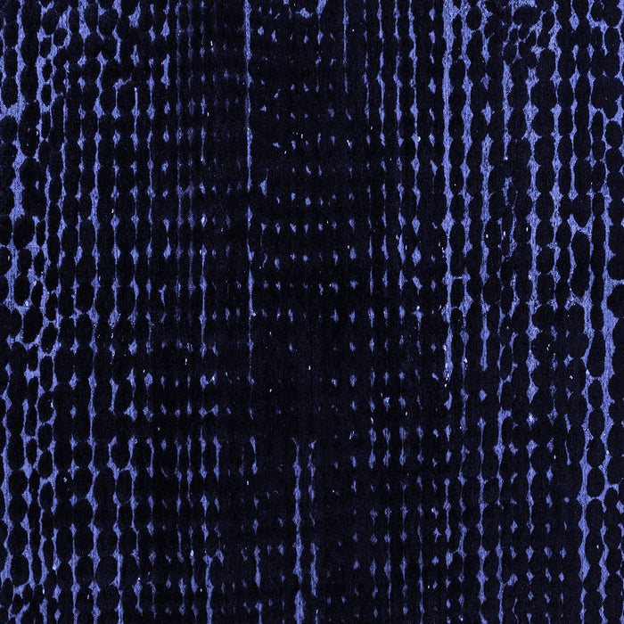 Square Machine Washable Abstract Blue Modern Rug, wshabs4399blu