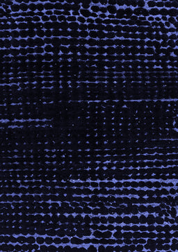 Abstract Blue Modern Rug, abs4399blu