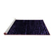 Sideview of Machine Washable Abstract Purple Modern Area Rugs, wshabs4399pur