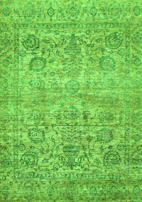 Oriental Green Traditional Rug, abs439grn