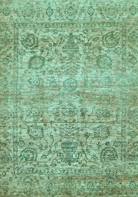 Oriental Light Blue Traditional Rug, abs439lblu