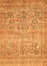 Oriental Orange Traditional Rug, abs439org