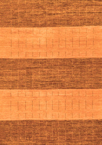 Abstract Orange Modern Rug, abs43org