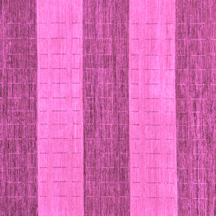 Square Machine Washable Abstract Purple Modern Area Rugs, wshabs43pur