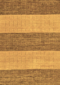 Abstract Brown Modern Rug, abs43brn