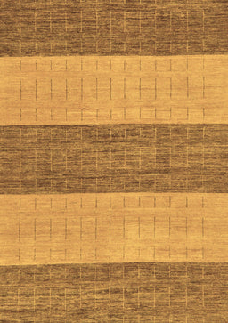 Abstract Brown Modern Rug, abs43brn