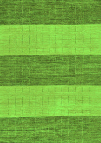 Abstract Green Modern Rug, abs43grn