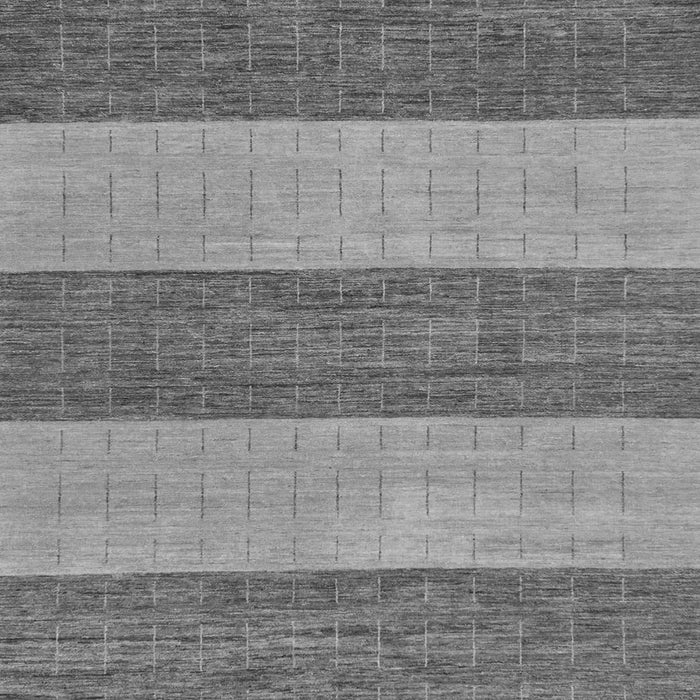 Square Machine Washable Abstract Gray Modern Rug, wshabs43gry