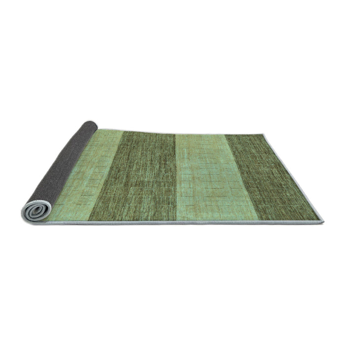 Sideview of Abstract Light Blue Modern Rug, abs43lblu