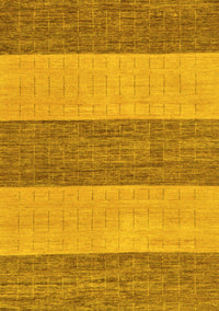 Abstract Yellow Modern Rug, abs43yw