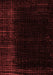 Abstract Red Modern Area Rugs