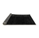 Sideview of Abstract Gray Modern Rug, abs4400gry