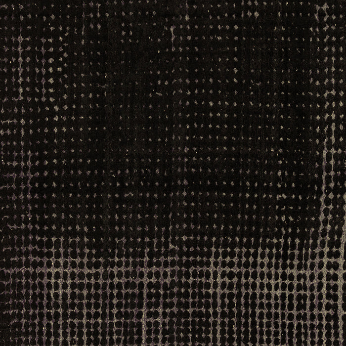 Square Machine Washable Abstract Brown Modern Rug, wshabs4400brn