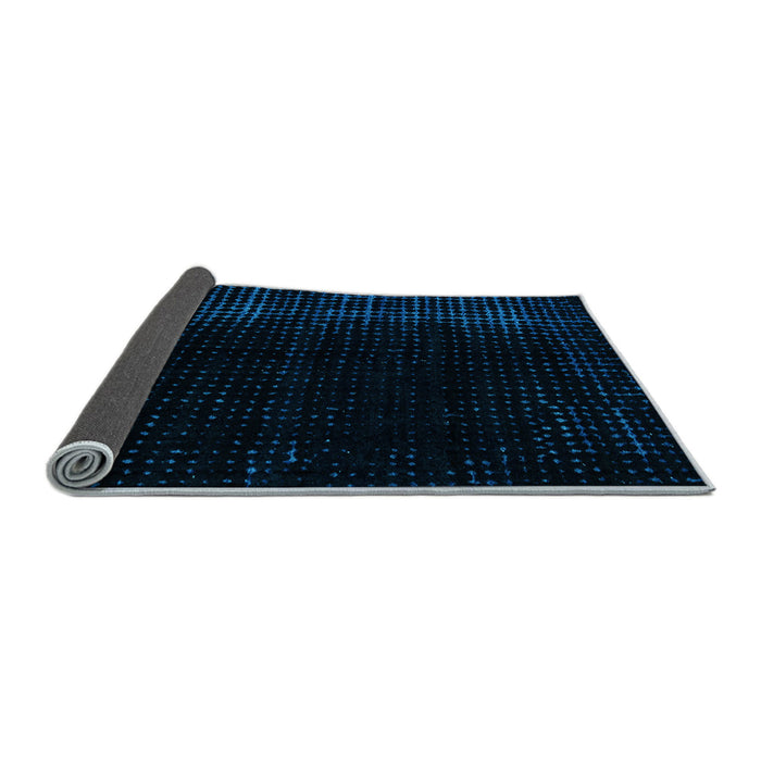 Sideview of Abstract Light Blue Modern Rug, abs4400lblu