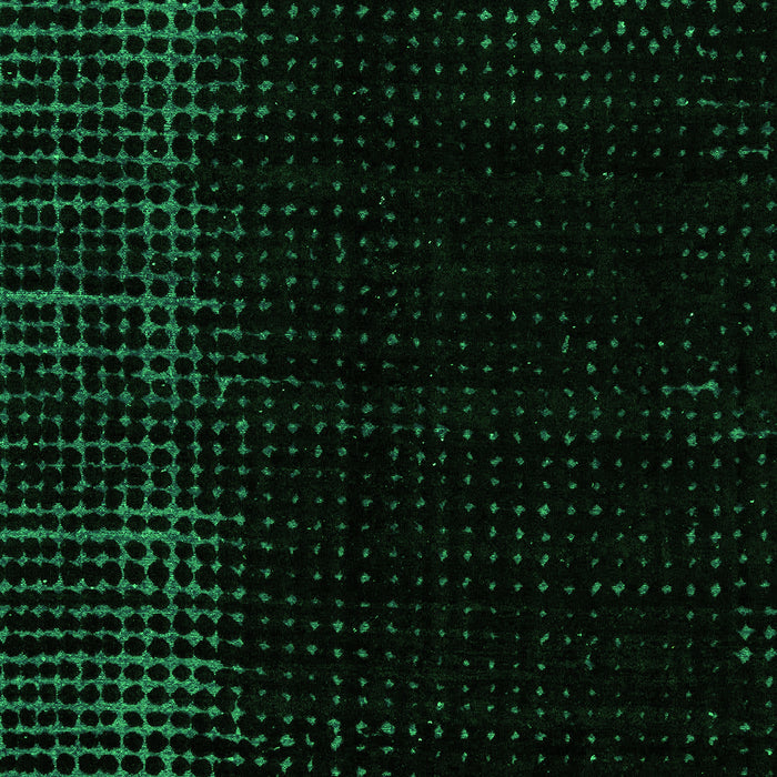 Machine Washable Abstract Green Modern Area Rugs, wshabs4400grn