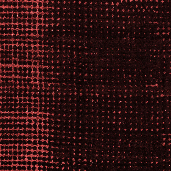 Machine Washable Abstract Red Modern Rug, wshabs4400red