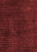 Abstract Red Modern Area Rugs