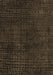 Machine Washable Abstract Brown Modern Rug, wshabs4401brn