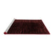 Modern Red Washable Rugs