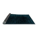 Sideview of Abstract Light Blue Modern Rug, abs4402lblu