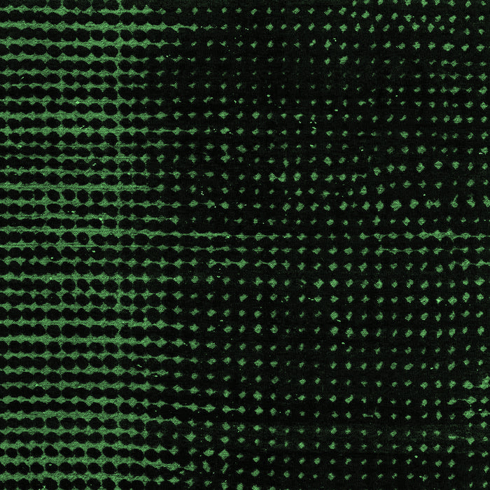 Machine Washable Abstract Emerald Green Modern Area Rugs, wshabs4402emgrn