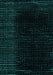 Abstract Turquoise Modern Rug, abs4402turq