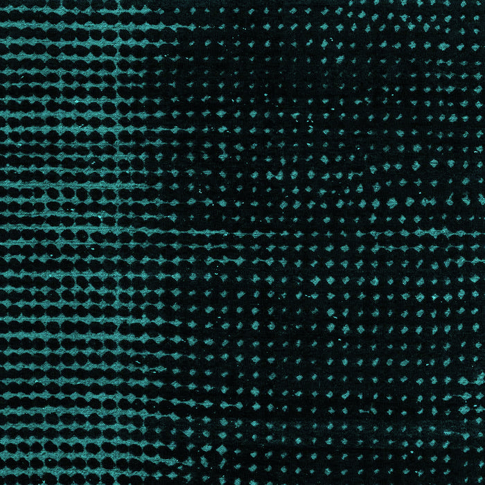 Abstract Turquoise Modern Rug, abs4402turq