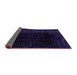 Sideview of Abstract Purple Modern Rug, abs4402pur