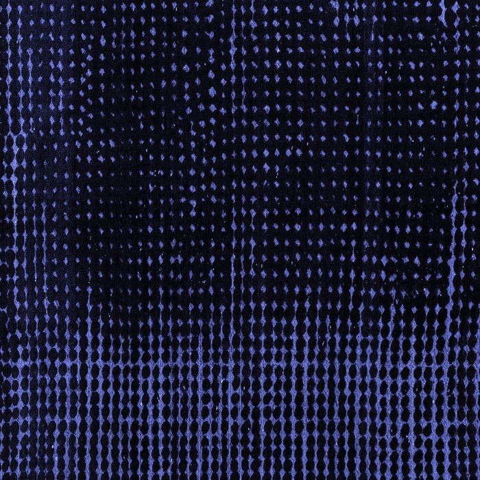 Square Abstract Blue Modern Rug, abs4402blu
