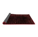 Abstract Red Modern Area Rugs