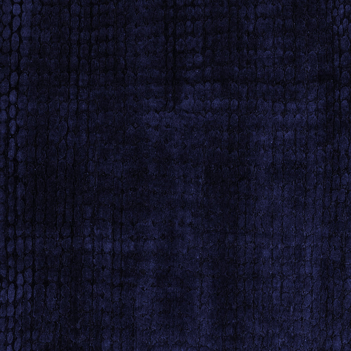 Square Abstract Blue Modern Rug, abs4403blu