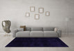 Machine Washable Abstract Purple Modern Area Rugs in a Living Room, wshabs4403pur