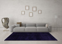 Machine Washable Abstract Purple Modern Rug, wshabs4403pur