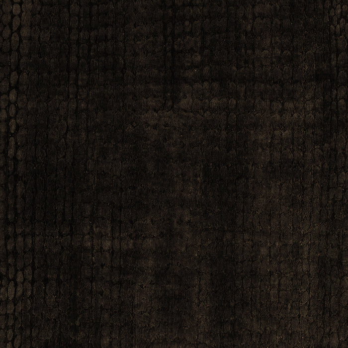 Square Abstract Brown Modern Rug, abs4403brn