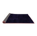 Sideview of Abstract Purple Modern Rug, abs4403pur